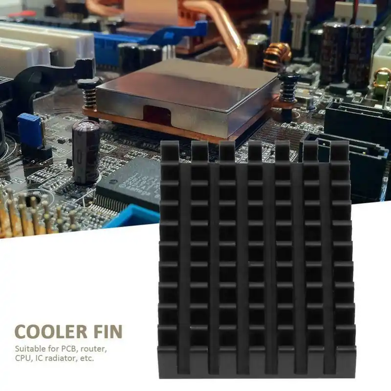 Bestseller Nincs szín - 5db P40 * 8 * 30-B alumínium hűtőborda hűtőbordás hűtőborda CPU elektronikus chiphez