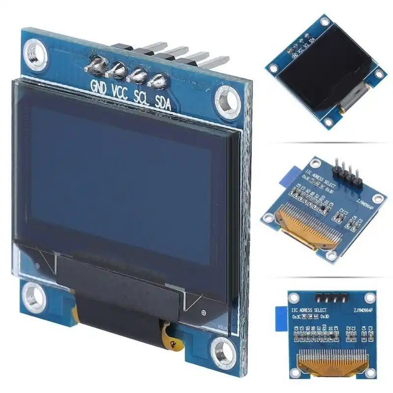 Árengedmény Nincs szín - OLED kijelző modul 128 X 64 0,96 hüvelykes OLED kijelző 12864 LCD modul 51-hez