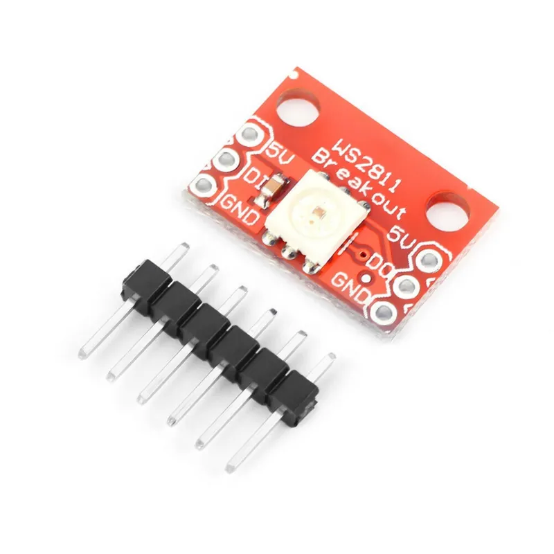 Gyors szállítás Nincs szín - Rgb színes LED modul tábla Mini kényelmes 5db 5050 ledhez