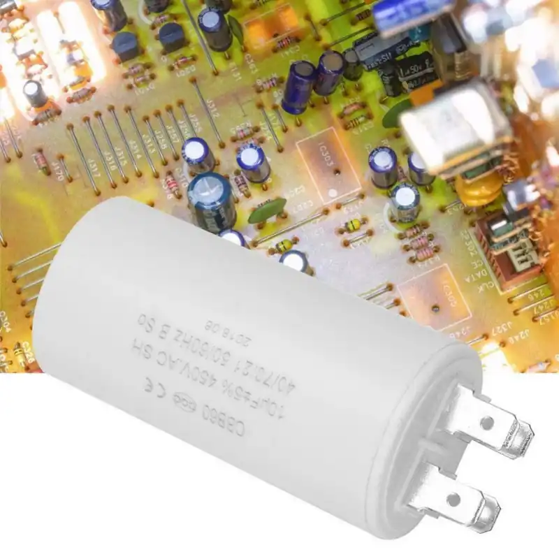 Árengedmény Nincs szín - CBB60 450V 10uf környezetbarát dupla betétes motor futókondenzátor ESR 0,2 GS