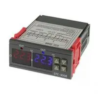 Azonnali szállítás Duális digitális termosztát STC-3008 AC230V -55 ~ +120°C
