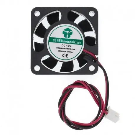 Biztonságos fizetés 40x40x10 12V - 40x40x10mm 4010 ventilátorok 12V volt kefe nélküli DC ventilátorok hűtőborda hűtő hűtőhűtőhöz 3D