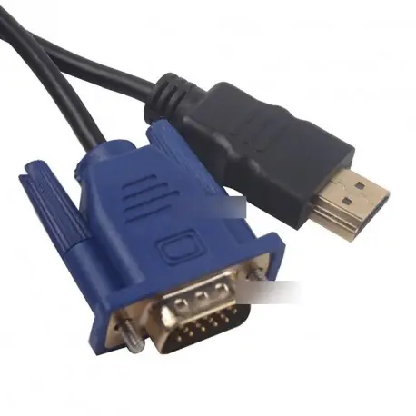 Olcsóbb 1.8m 6ft HDMI F VGA HD-15 F madapter kábel