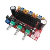 Kedvezmény Digitális subwoofer modul erősítő 2.1 csatornák - CD8673 2x 50W + 100W