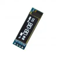 IIC I2C OLED kijelző IOT Arduino Raspbery 0.91" - Fehér, 128 x 32 3,3V 5V Azonnali szállítás