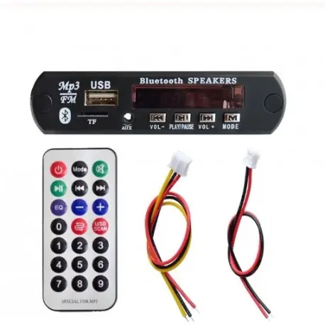 1Set Standard vezeték nélküli Bluetooth 12V MP3 WMA dekóderes tábla audiomodul TF USB rádió autóhoz Outlet