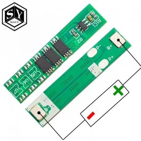 Bestseller 1PCS Great IT 1S 5A 3.7V li-ion 3BMS PCM akkumulátor védőtábla pcm 18650 lítium-ion li akkumulátorhoz