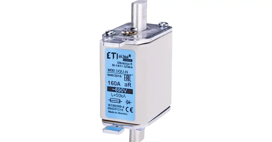 Akció Olvadóbetét ultra rapid NH 00 100A UQ U-N 690V ETI