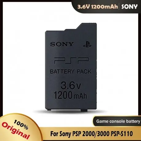 1 DB - 1PC 1200mAh csereakkumulátor Sony PSP2000 PSP3000 PSP 2000 3000 PSP S110 Gamepad-hoz PlayStation hordozható Ingyenes szállítás