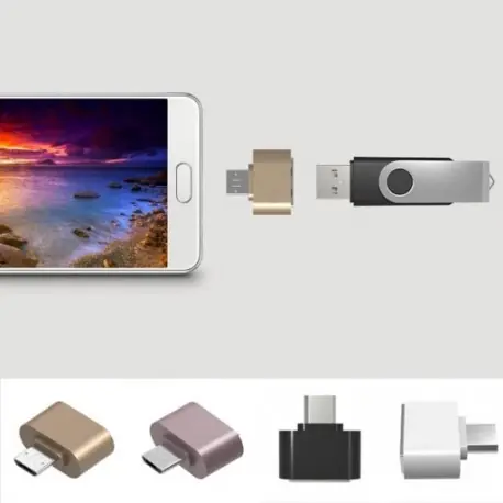 Micro USB - USB 2.0 OTG kábel adapter Android Samsung Tablet átalakító Azonnali szállítás