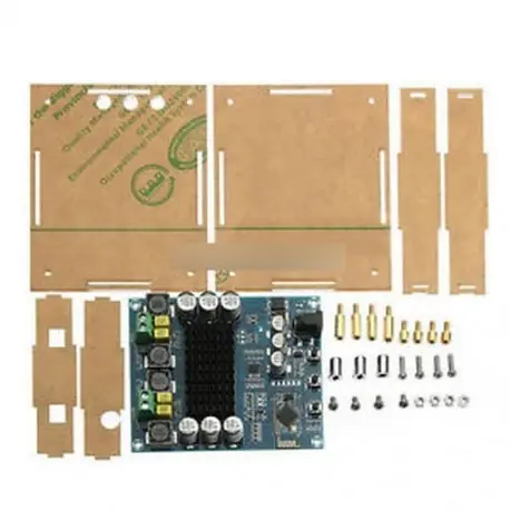 Exkluzív ajánlat TPA3116D2 120Wx2 digitális Bluetooth 4.0 audió vevő erősítő akril tok DIY