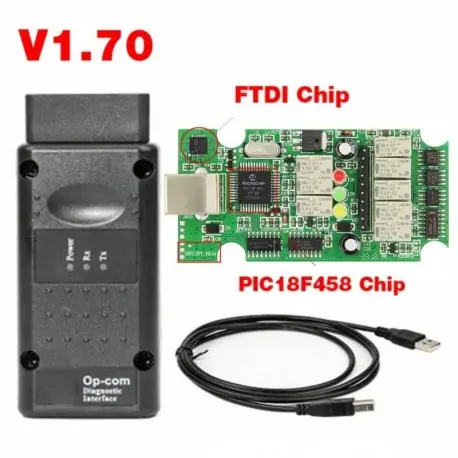 Olcsó opcom 1.70 - OPCOM V1.99 /1.70 OBD CAN-BUS kódolvasó Opel OBD2 diagnosztikai szkenner támogatású autókhoz 2021 Opcom Real