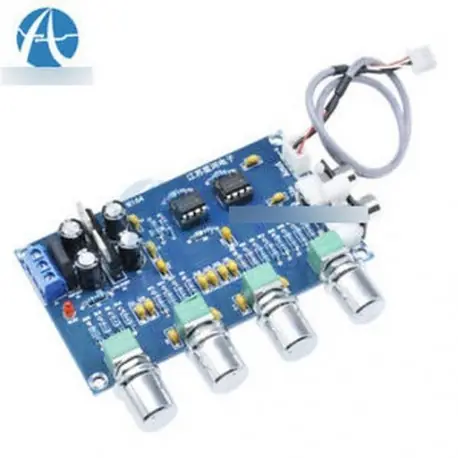NE5532 sztereó előerősítő előerősítő hangpanel 12-24V AC erősítő kártya Alacsony ár