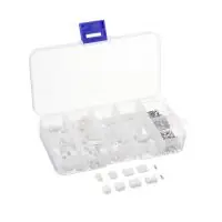 Szuper ajánlat JST csatlakozókészlet női + hím 2, 3, 4, 5Pin 2,54 mm