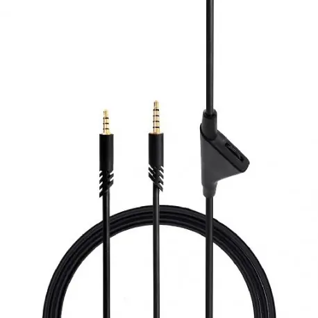 Korlátozott ajánlat Csere audiokábel Logitech Astro A10 A40 fejhallgatóhoz 3,5 mm-es jack távirányító kábel fülhallgató kábel audio