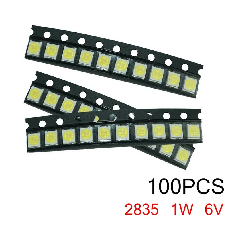 100db - 2835 szalagos fotodióda LCD TV-hez LED TV háttérvilágítás szalag fény Teljesen új Gyors kiszállítás