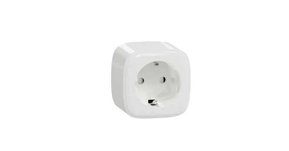 Intelligens dugaljadapter ZigBee WiFi 2P+F 16A 230V 3680W dugalj Sedna Wiser Schneider Szezonális akció