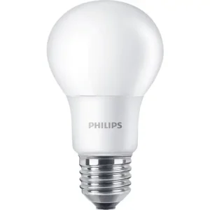 Népszerű LED lámpa körte A 7,5W- E27 806lm 865 220-240V AC 15000h 200° 6500K CorePro LEDbulb Philips