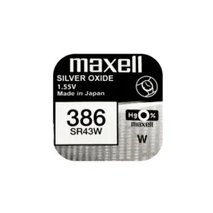 SR 43W gombelem 1,55V ezüst-oxid Maxvell Olcsóbb
