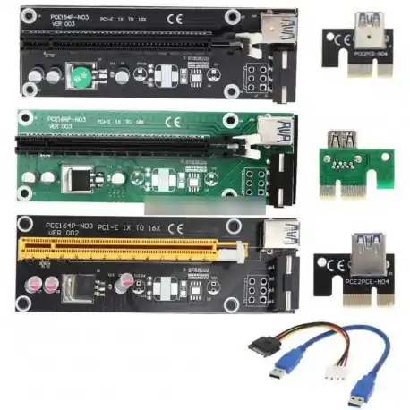 USB 3.0 PCI-E 16 x Extender Riser kártya Adapter-val erő kábel 1 x Express Vedd meg most