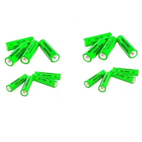 Expressz kézbesítés 8db AA 1500mah újratölthető alkáli elem 8db 1.5V 700MAH AAA alkáli újratölthető elem