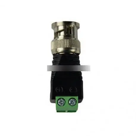 2db BNC férfi CAT5 CCTV videóadapter Koaxiális koaxiális balun kamera TV csatlakozó Szuper ajánlat