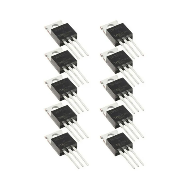 Nincs szín - 10db / tétel IRF3205 IRF3205PBF Gyorskapcsolású Mosfet tranzisztor N-csatornás Akciós ár