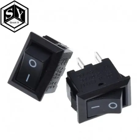 10PCS Great IT 10 * 15mm SPST 2PIN BE / KI G130 Hajókapcsoló KCD11 3A / 250V Autó Műszerfal Műszerfal Teherautó RV ATV Prémium