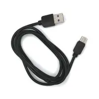 Bestseller USB-C/USB-A adat- és töltőkábel, 1m, fekete