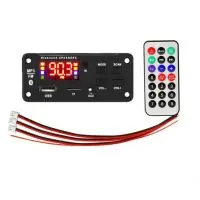 Árengedmény Bluetooth AUX MP3 FM USB TF lejátszó erősítővel - 2 x 25W