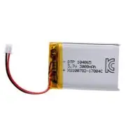 Expressz kézbesítés LiPol akkumulátor 104065 3000mAh/3,7V