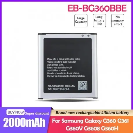 Li-ion polimer akkumulátor Samsung Galaxy Core Prime G360 G361 G361F G361H G360H SM-G3606 G3606 G3608 G3609 mobiltelefon Outlet