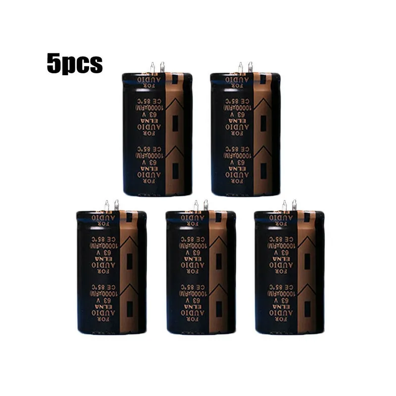 5db - Kapacitás 10000uF kondenzátor 30 * 50mm 85 fok Celsius elektrolit Praktikus Árengedmény