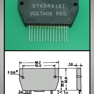 VCR REG. 15V 9.5V 12V 5.1V Akció