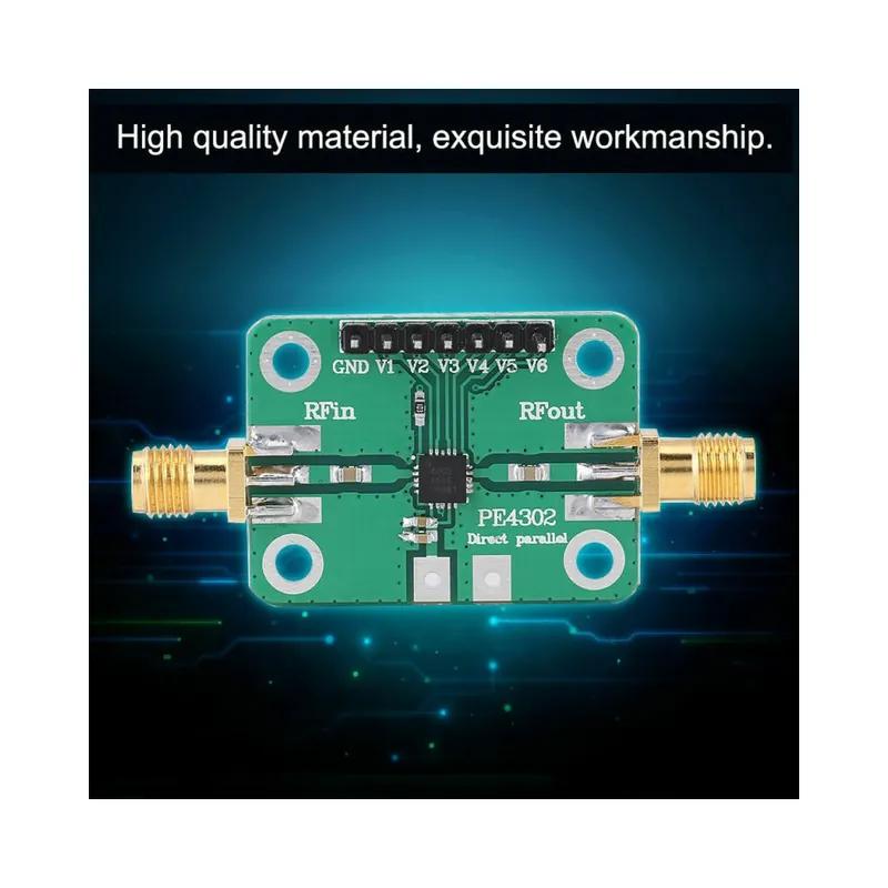 Nincs szín - SMA női digitális csillapító párhuzamos modul 1MHz-4GHz Széles sávszélesség Expressz kézbesítés