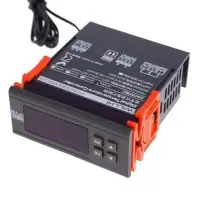 Hőszabályozó, WH7016C termosztát LCD kijelzővel 50~110°C 24V (DC vagy AC) Biztonságos vásárlás