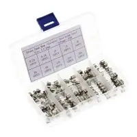 Üvegcsöves gyors biztosítékok (F) 5 x 20mm - 100 darab készlet Kihagyhatatlan ajánlat