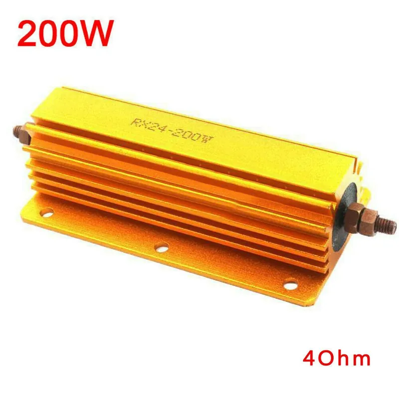 4 Ohm 4R - 1db fémellenállás 4 csöves erősítő teszt próbabábu terhelés 1ohm / 2ohm / 4ohm / 8ohm 8R wattos Ajánlat