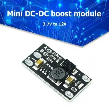 Szín: 1db - Mini DC-DC Boost Modul Step Up Converter 3V 3.2V 3.3V 3.7V 5V 9V – 12V LED jelző Diy Feszültségszabályozó Különleges ajánlat