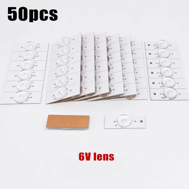 Ajánlat 3 * - 3V 6V SMD lámpa gyöngyök optikai lencsefénycserével 32-65 hüvelykes LED TV-hez