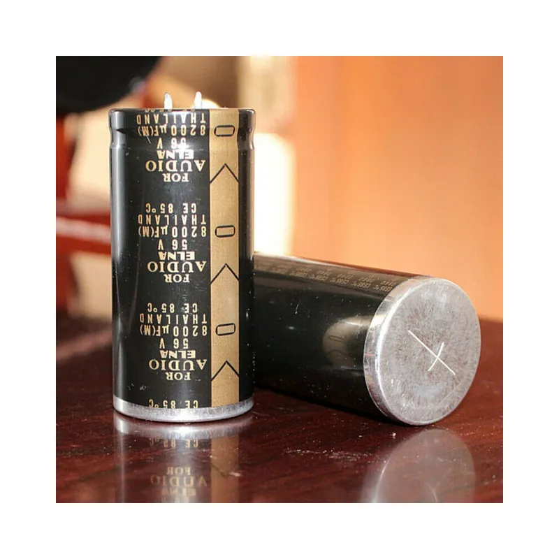 Nincs szín - 2db ELNA 56V 8200uF LAO High-END audio elektrolit kondenzátor 30x30x63mm Vedd meg most