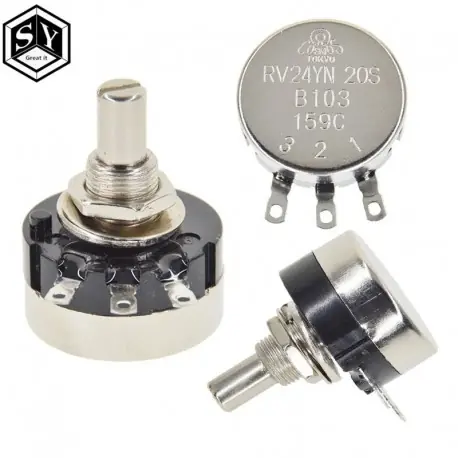 Ellenállás: 20K Ohm - RV24YN20S B201 B501 B102 B202 B502 B103 B203 B503 B104 B204 B254 B504 B105 500 ohm 10K 20K 50K 100K 200K Olcsóbb