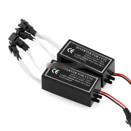 Nézd meg most 2db tartalék Inverter előtét CCFL Angel Eyes Halo gyűrűk szett 4 kimenet nő