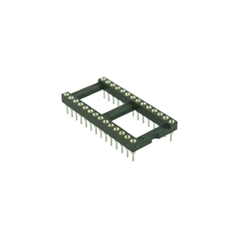Nincs szín - Esztergált csapos DIL IC foglalat 15,24 mm, 40 tűs (2 db-os csomag) Végkiárusítás
