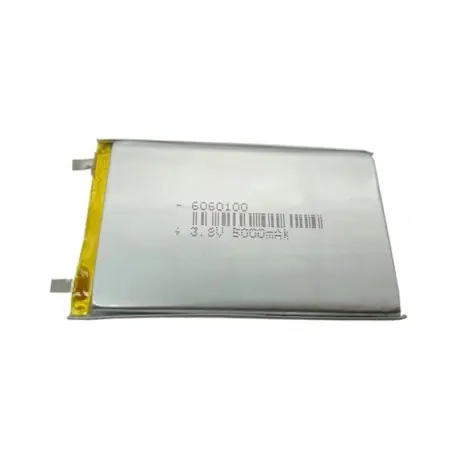 Legkelendőbb Névleges feszültség: 3,7 V - 1db / tétel 5000mAh Li-polimer újratölthető akkumulátorok 3.7V 6060100 lítium polimer