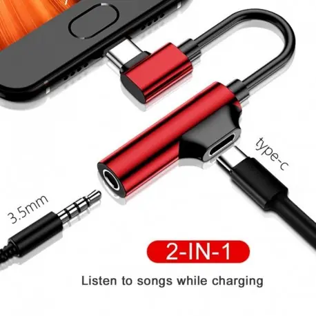 Ctípus 3,5 mmes audio adapter töltőport Ctípusú audio Cbale AUX adapterkábel Expressz kézbesítés
