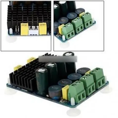 Gyors szállítás TDA7498 2 csatornás 2X100W digitális sztereó erősítő kártya modul 8-32V DC