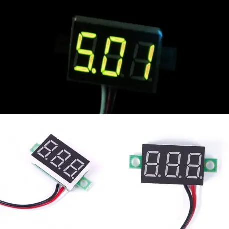 1 db DC 0-32V LED panel feszültség mérő Biztonságos vásárlás