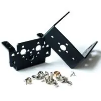 Servomotor tartó pan/tilt mechanizmushoz – készlet 56x65mm (MG995/MG996 számára) Gyors szállítás