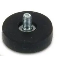 Gumírozott mágneses tartó menetes csappal - 22 mm M4 Kiárusítás